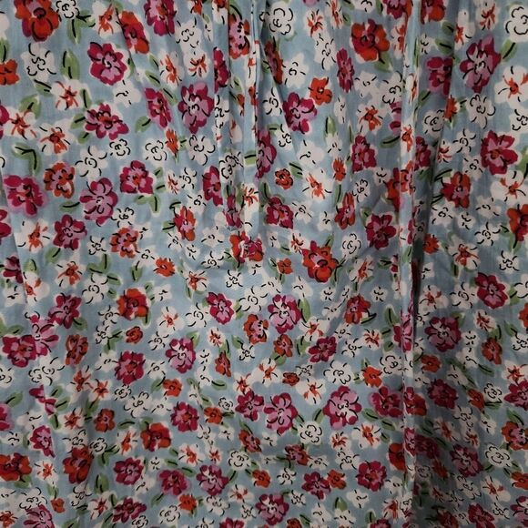 Planet Gold Womens Juniors 100% Cotton Mini Summer Floral Dress Size Small - Picture 7 of 9